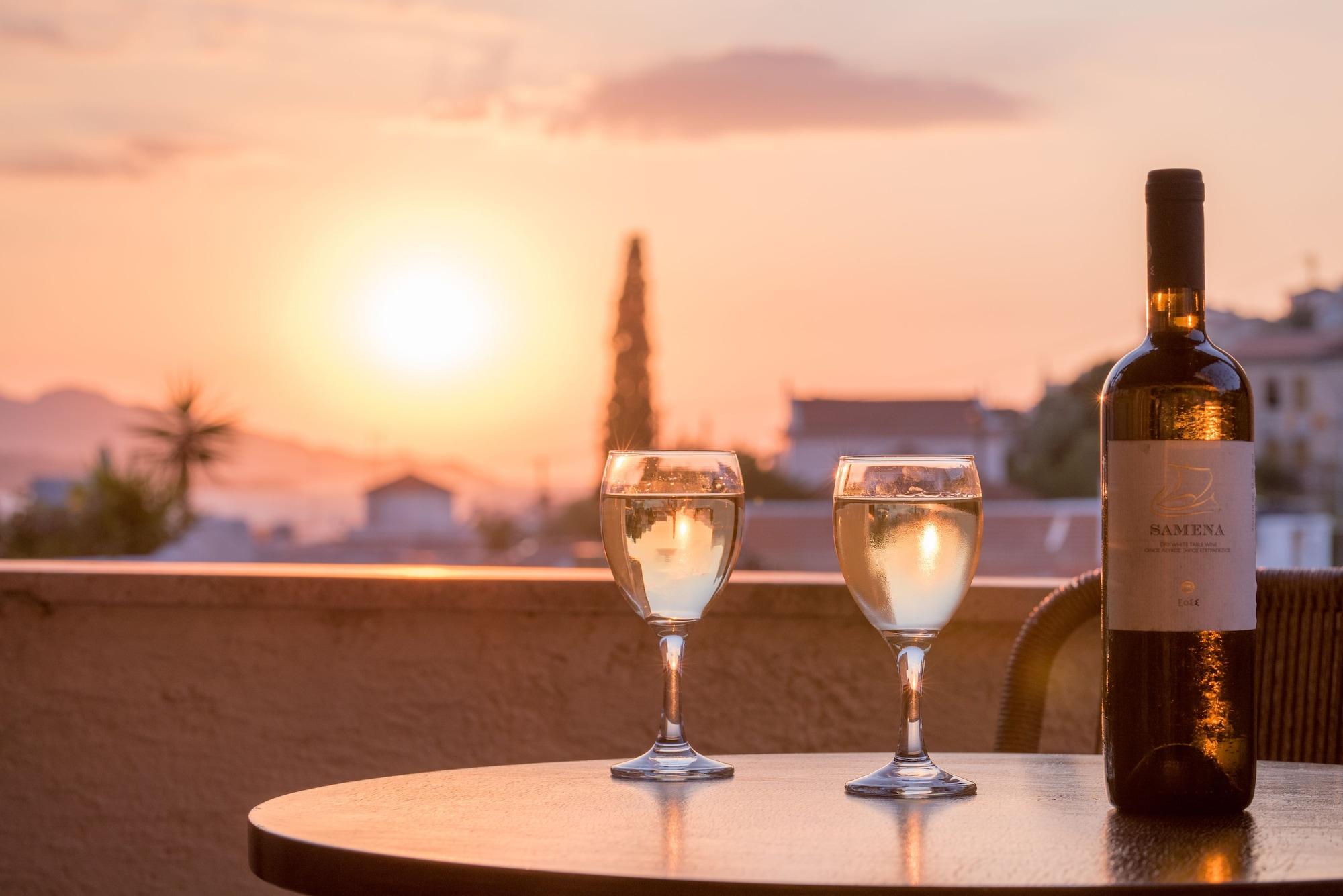 Virginia Hotel Samos Town Bagian luar foto