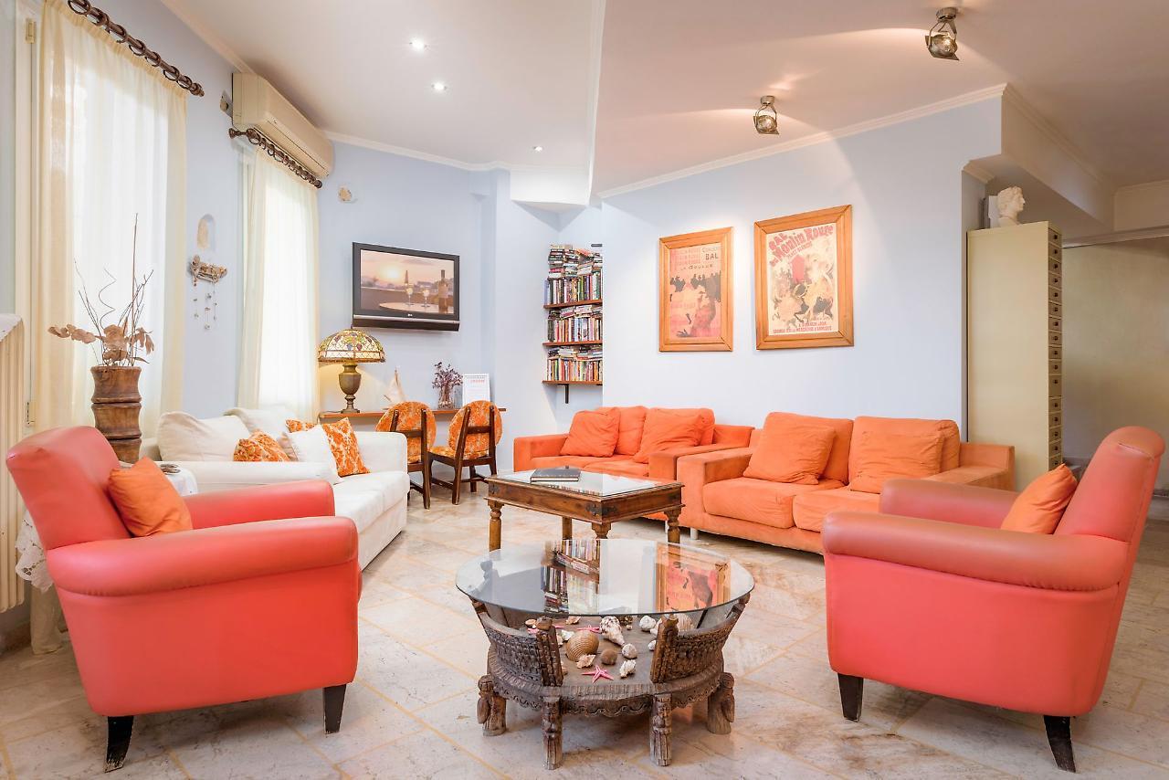 Virginia Hotel Samos Town Bagian luar foto