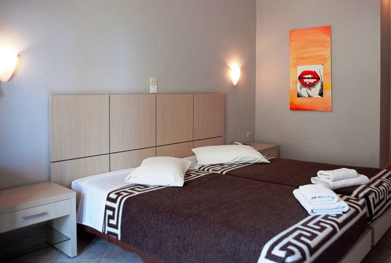 Virginia Hotel Samos Town Bagian luar foto